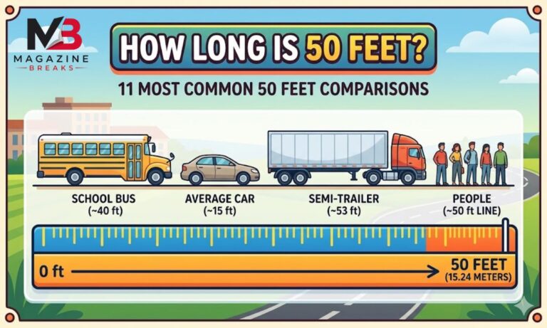 How Long Is 50 Feet? 11 Most Common 50 Feet Comparisons