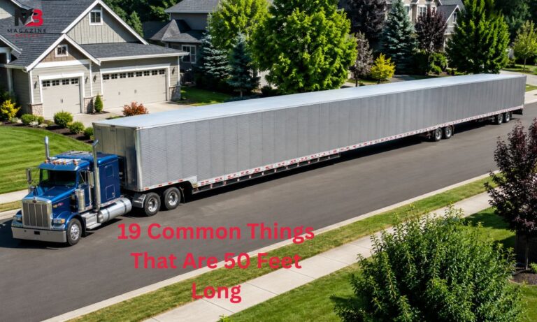 19 Common Things That Are 50 Feet Long