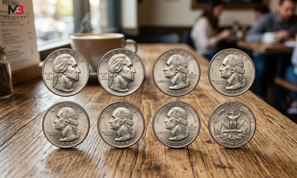 8 US Quarters