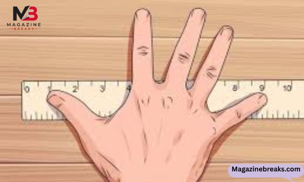 An Average Male Hand Span