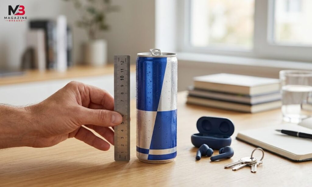 How Big Is A Red Bull Can?