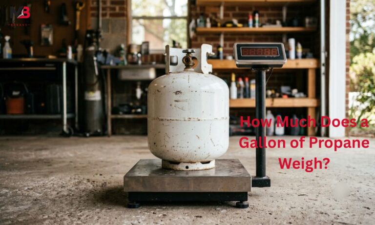 How Much Does a Gallon of Propane Weigh?