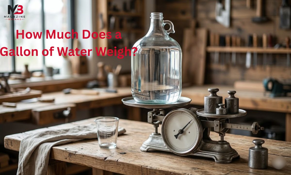How Much Does a Gallon of Water Weigh?
