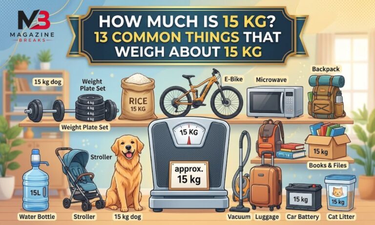 How Much Is 15 Kg? 13 Common Things That Weigh About 15 Kg