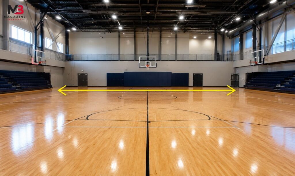 Indoor Gymnasium Court Width