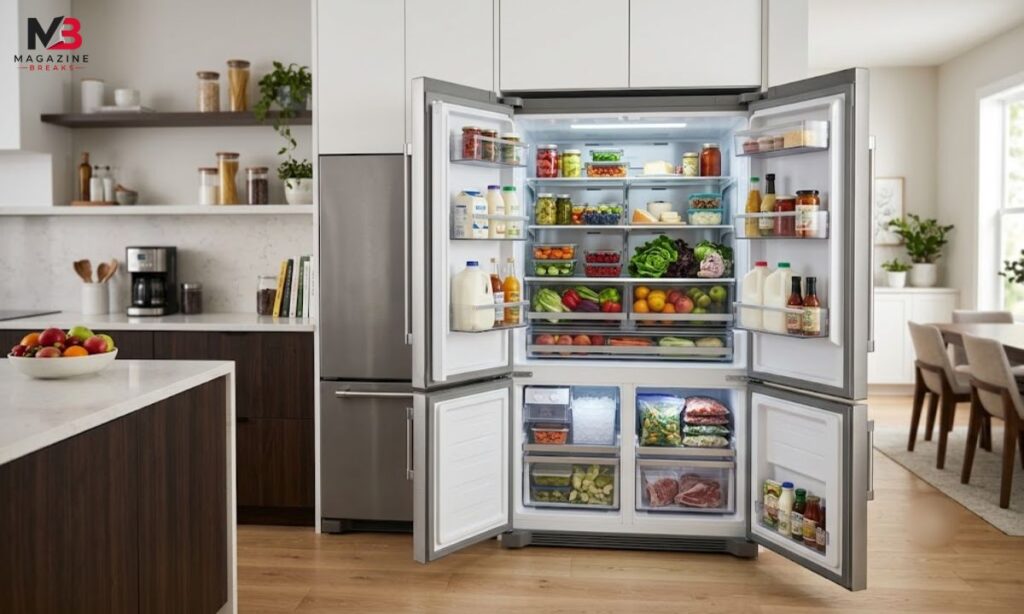 Large Refrigerator Freezer Combo