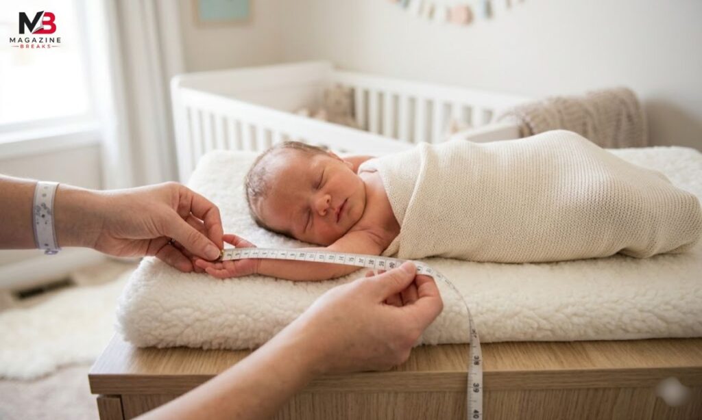 Newborn Baby Arm Span