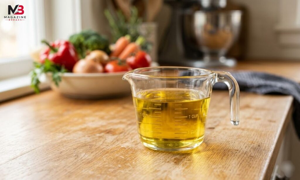 One Cup Vegetable Oil