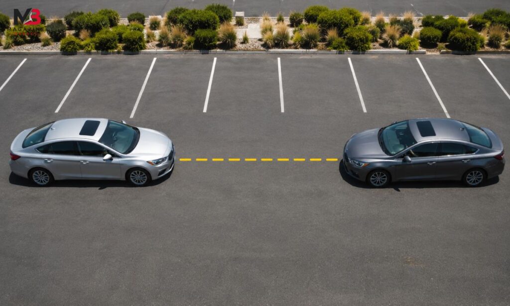  Parking Lot: 2 Car Lengths