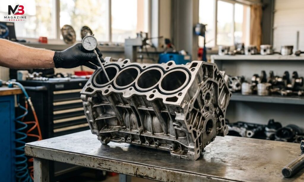 Passenger Vehicle Engine Block