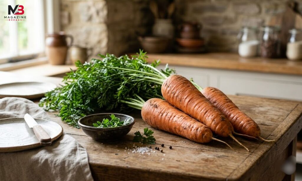 Three Large Carrots