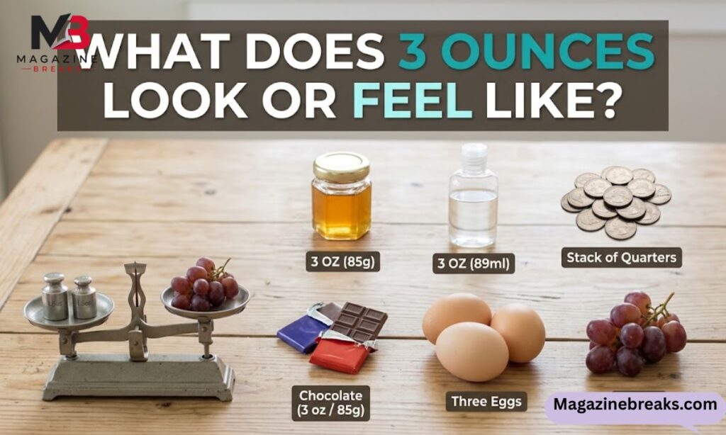 What Does 3 Ounces Look or Feel Like?