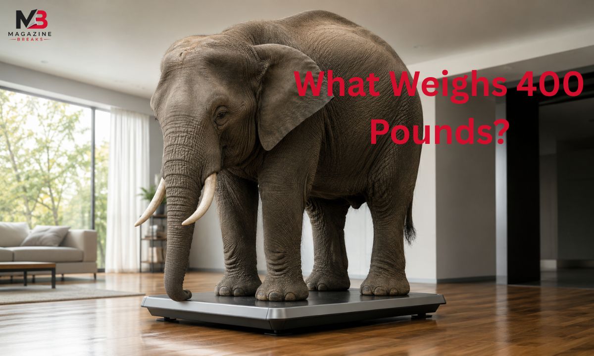 What Weighs 400 Pounds?