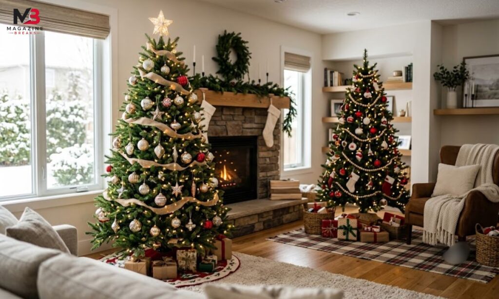 2 Christmas Trees