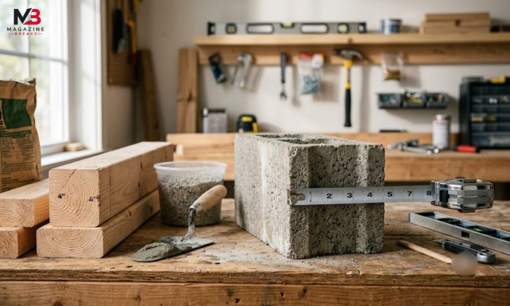 Construction and DIY: 4 Inches in Materials