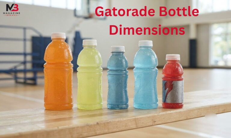 Gatorade Bottle Dimensions