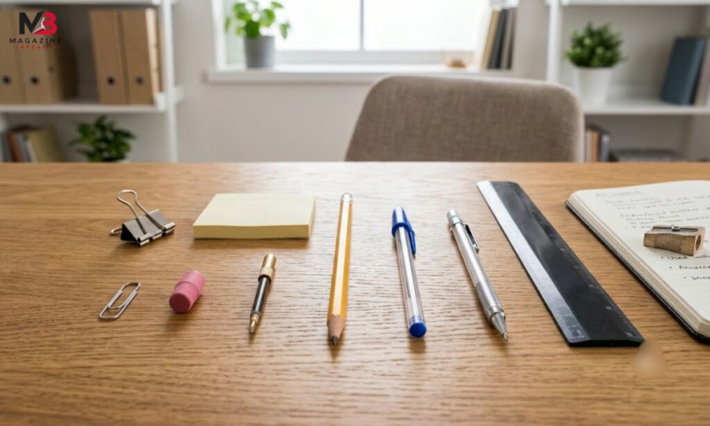 Small Office & School Supplies as Visual Length References