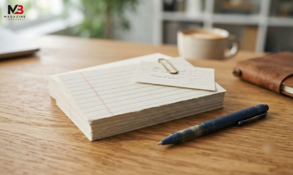  Standard Index Card