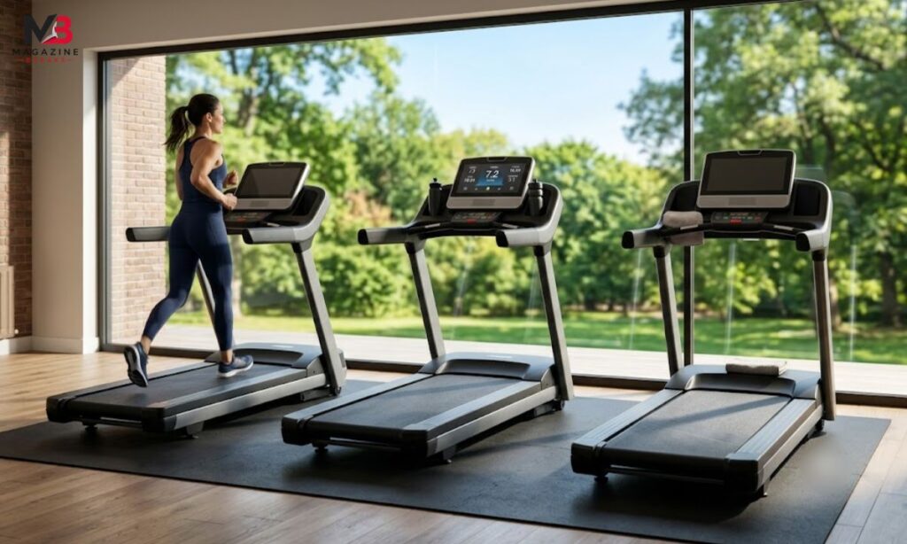 _Three Treadmills